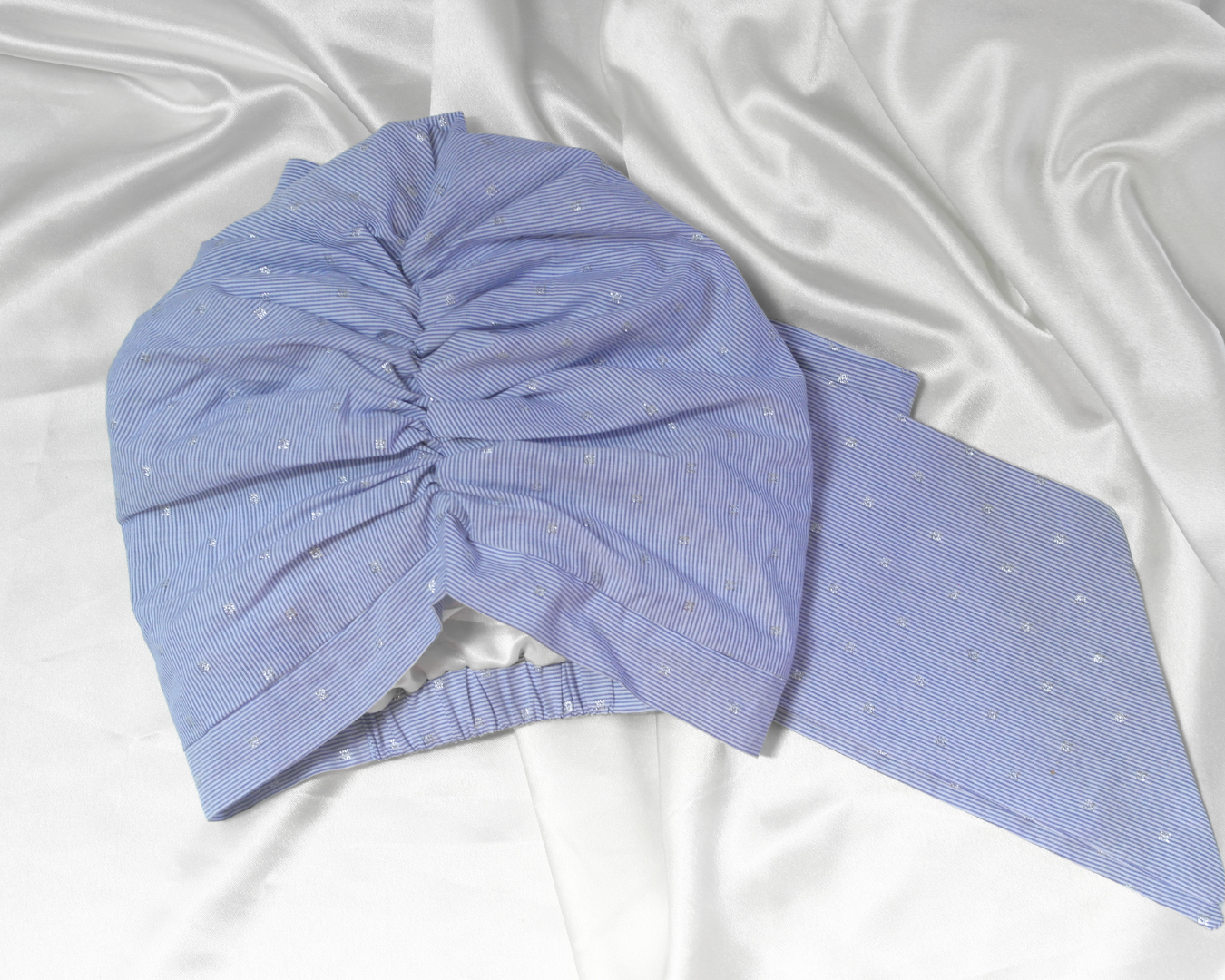 Blue & White Stripes