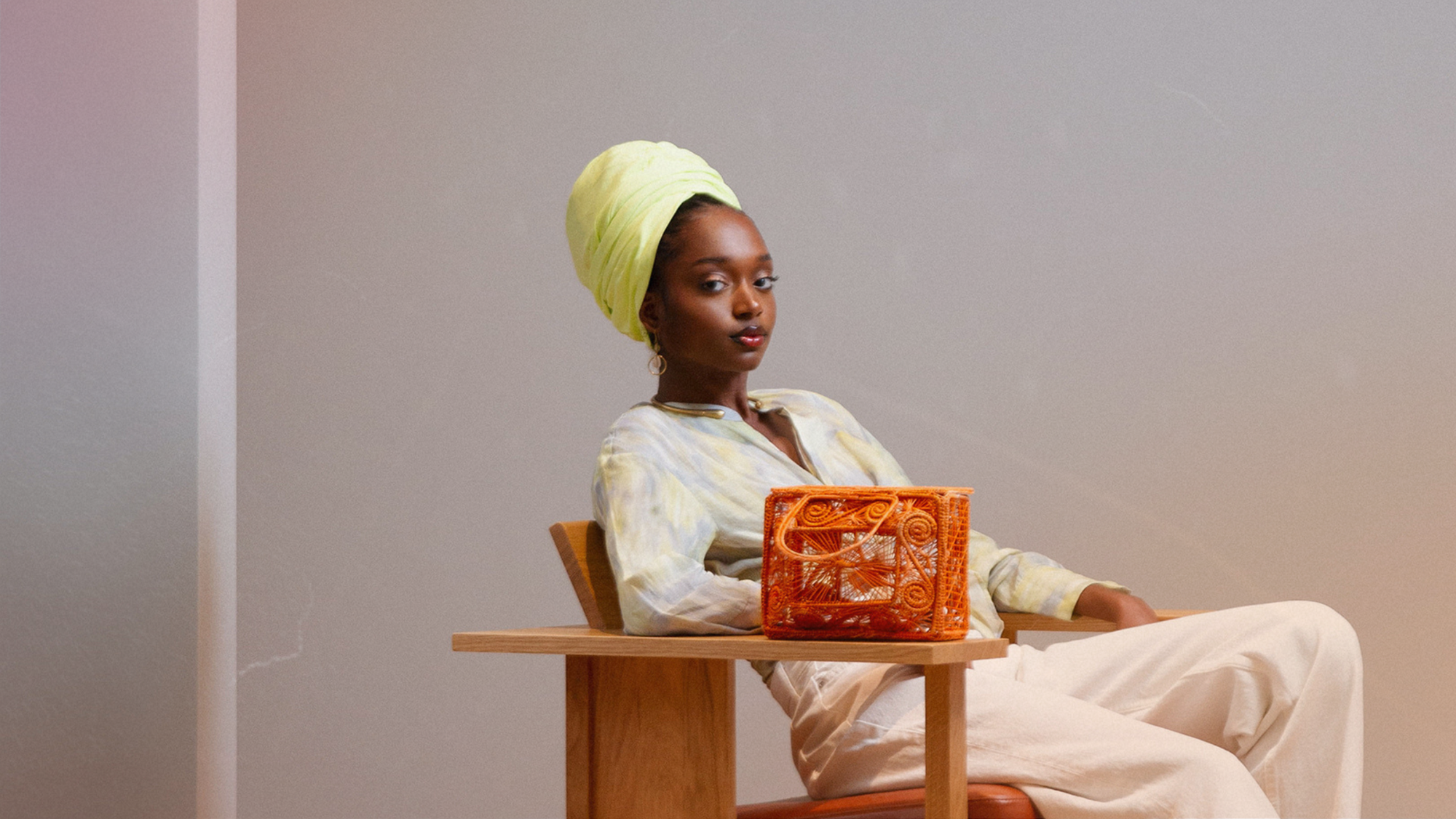 headwrap crown limei black woman malka london alopecia chemo wear curly hair 