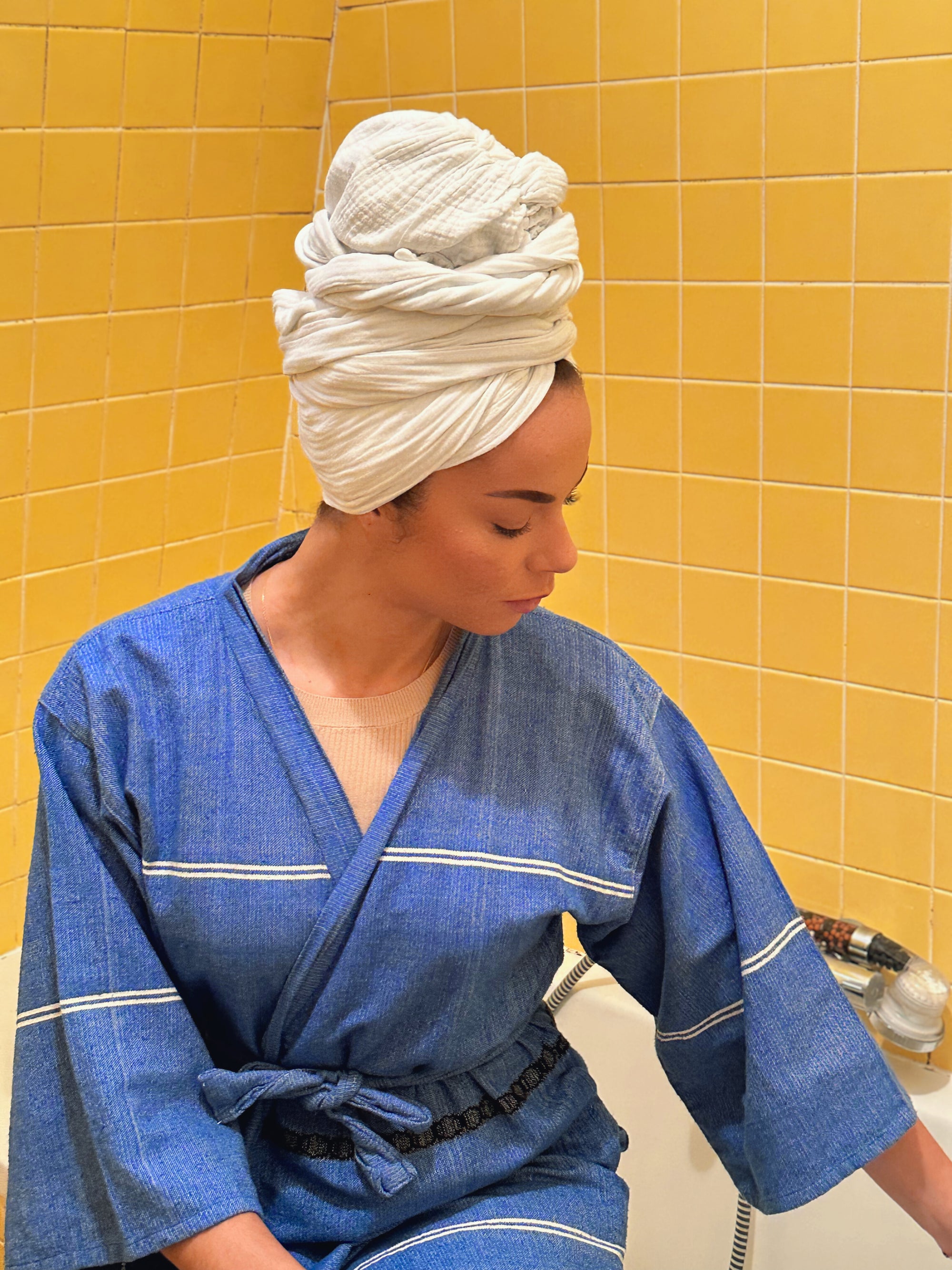 malka london turban headwrap chemo kundalini satin bonnet